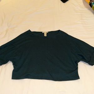 Short sleeve boxy tee